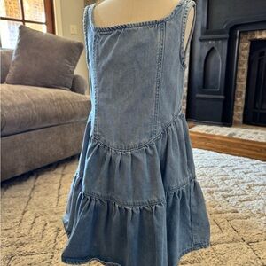 Rare Editions Blue Denim Dress